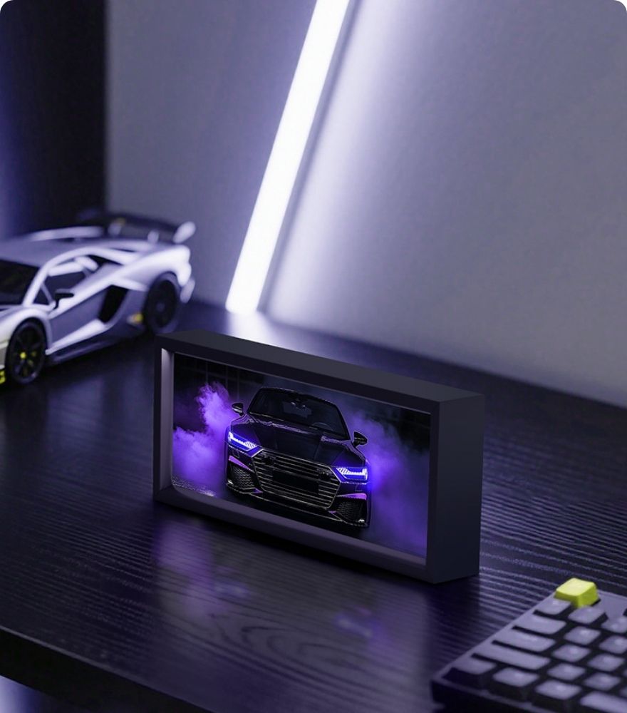 Audio Glowing Painting-Automotive Dynasty Series-Modle D