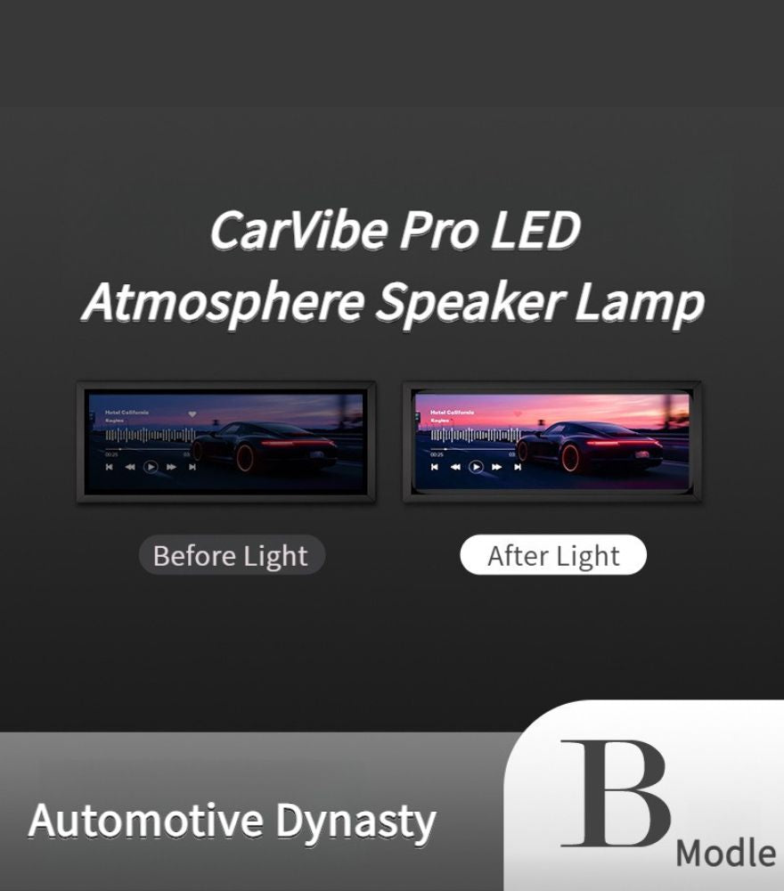 Audio Glowing Painting-Automotive Dynasty Series-Modle D