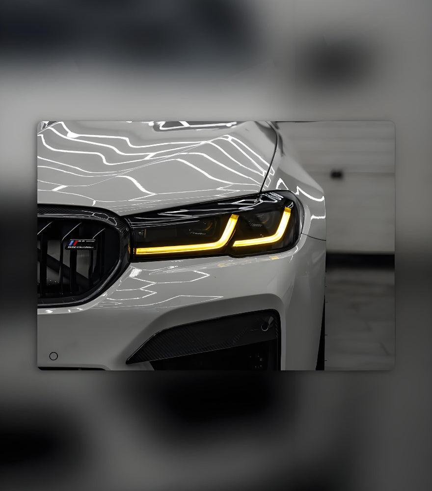 BMW M4 Glowing Car Wall Decor – Custom LED Neon Art - 737Magic
