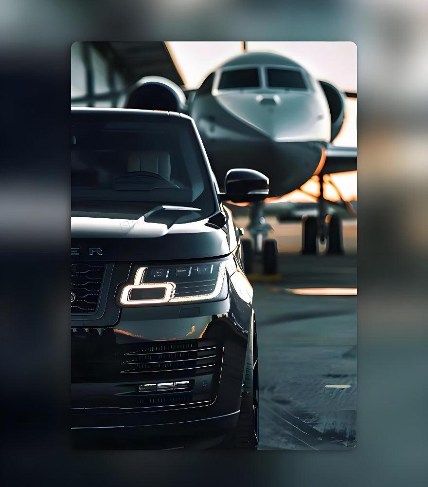 Range Rover Glowing Mural