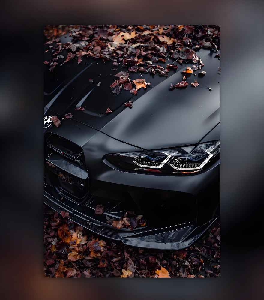 BMW Glowing Car Wall Decor – Custom LED Neon Art - 737Magic