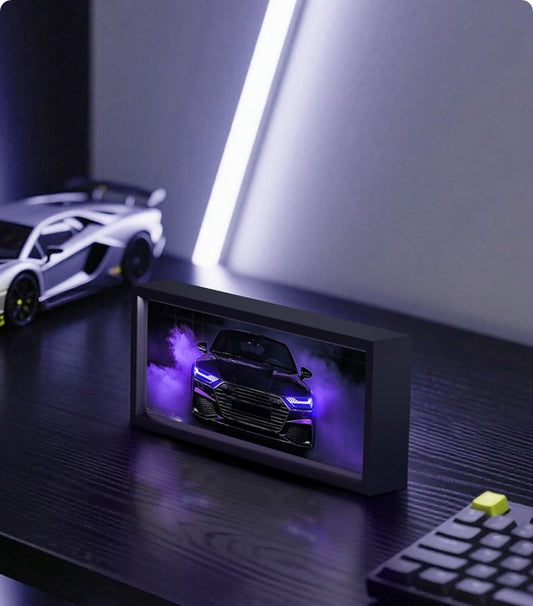 Audio Glowing Painting-Automotive Dynasty Series-Modle D