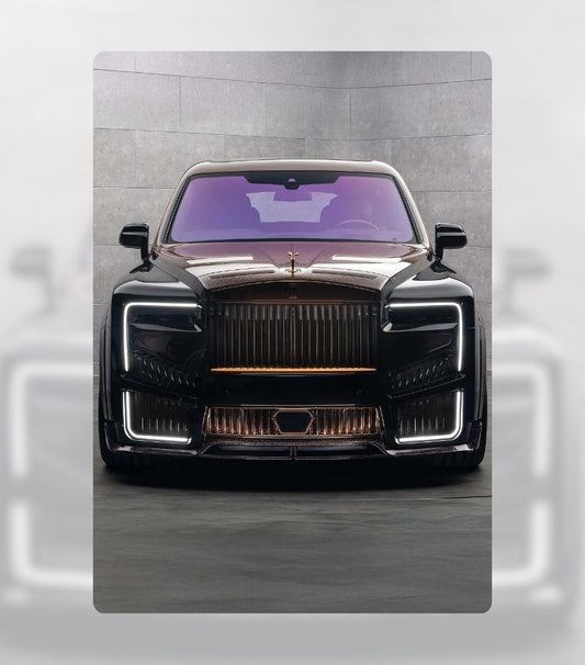 Rolls-Royce Phantom Glowing Wall Art