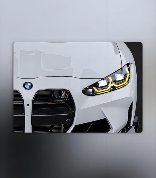 BMW Glowing mural