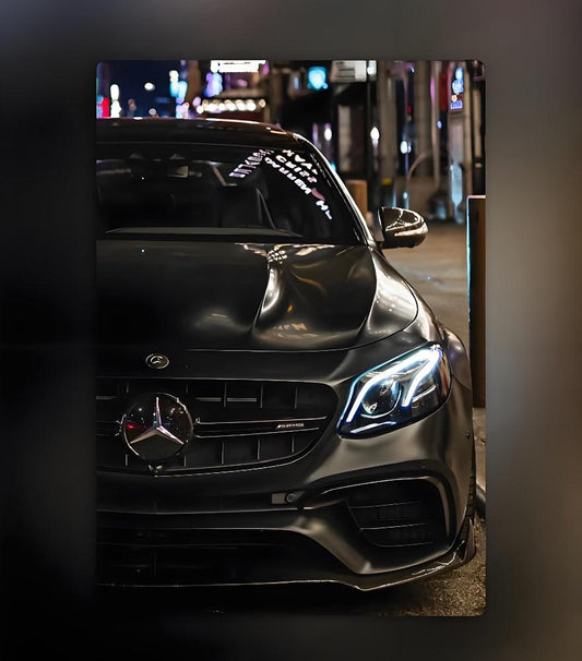 Mercedes-AMG Glowing mural