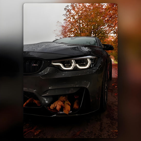  BMW M4 Glowing Mural
